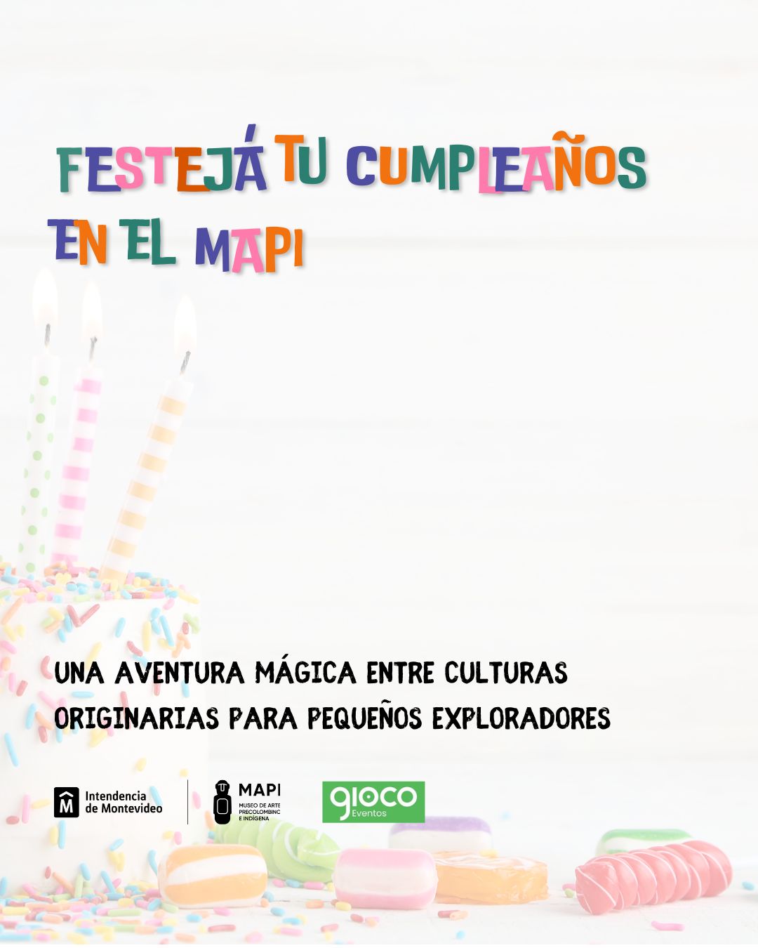 Celebrá un cumpleaños inolvidable en el MAPI con actividades culturales, talleres creativos, expediciones guiadas y una merienda temática. Una propuesta educativa y divertida para niños y niñas.