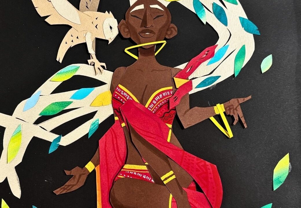 Aché Siluetas de la espiritualidad yoruba